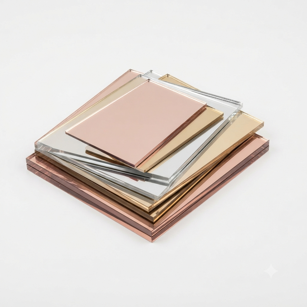 Mirror / MoP acrylic sheet finish